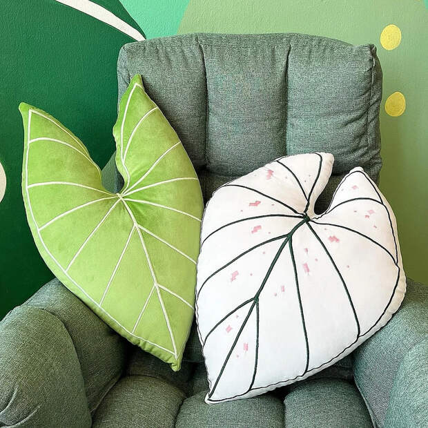 Гигантские листья растений, которые можно обнять: швейный блог недели