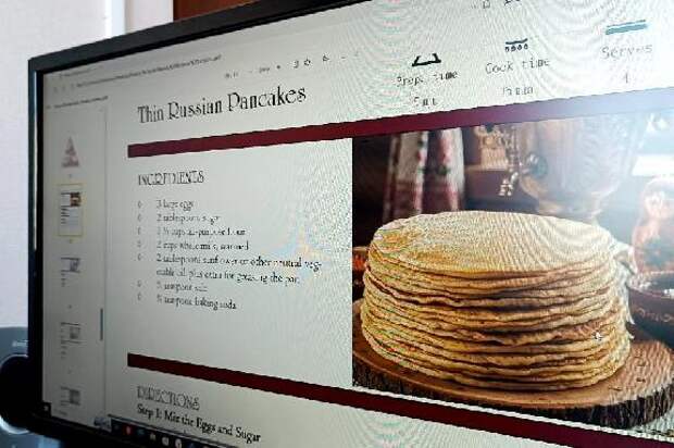 В Тамбовской области издали электронную книгу кулинарных традиций региона