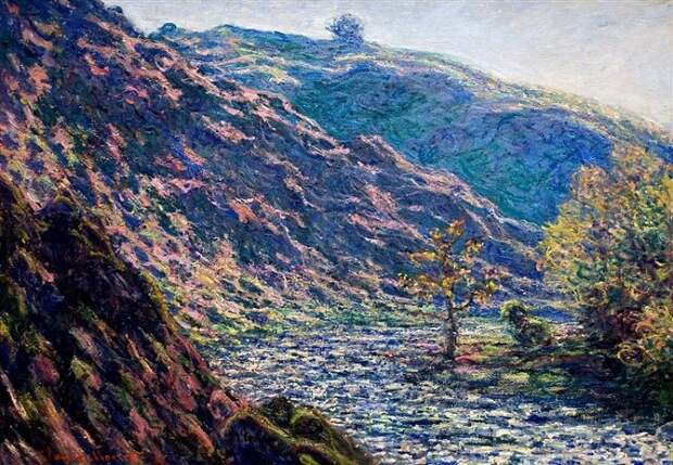 Старое дерево в устье реки. К. Моне, 1889 год. | Фото: wikiart.org. Старое дерево в устье реки. К. Моне, 1889 год. | Фото: wikiart.org.