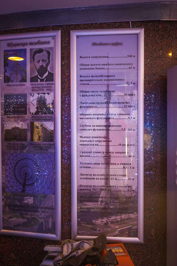 Москва, Останкинская башня, экскурсия
