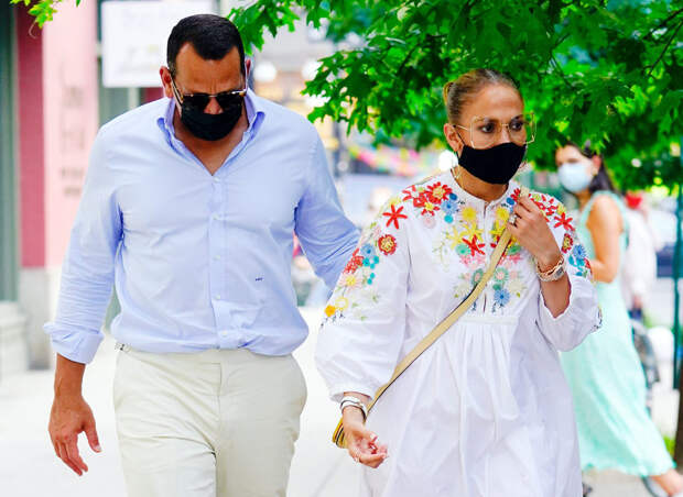 Дженнифер Лопес и Алекс Родригес свидание