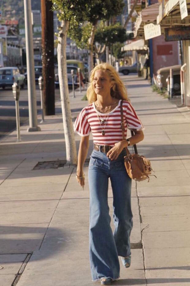Уличная мода эпохи Винила 70-е, street style, мода