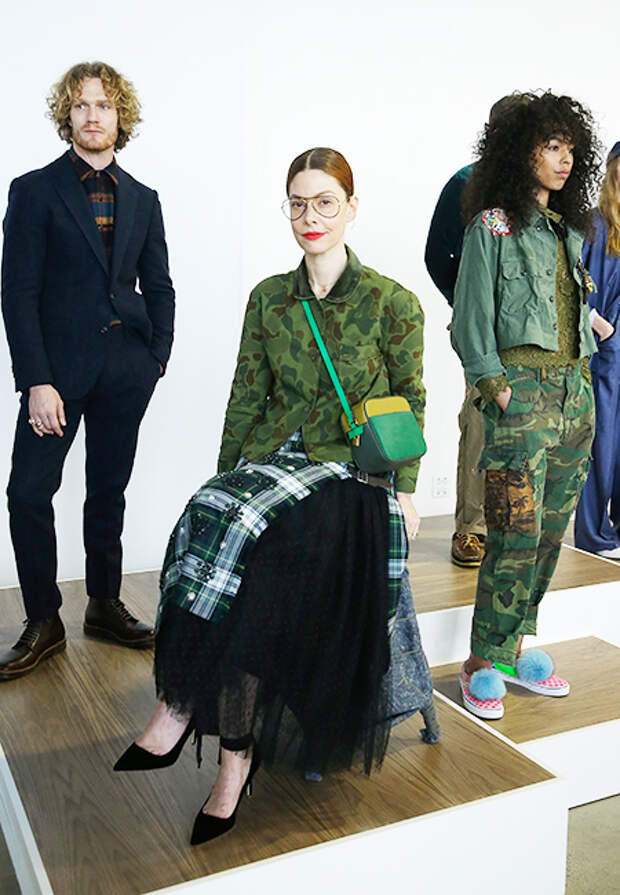 Показ J.Crew