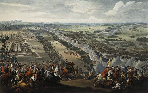 Пьер-Дени Мартин. Событие 1709 года - «Полтавская битва».