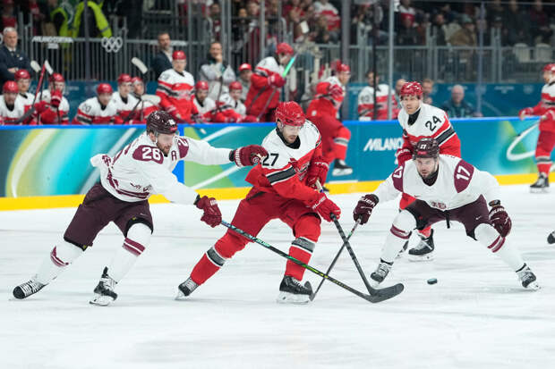 Сборная Дании по хоккею обыграла Латвию на Олимпиаде