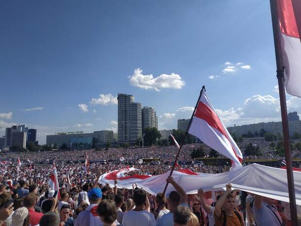 Митинги в Белоруссии. © Википедия Митинги в Белоруссии. © Википедия