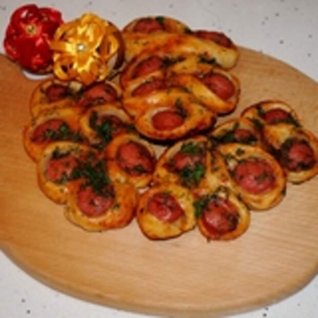 Булочки "Гусенички"