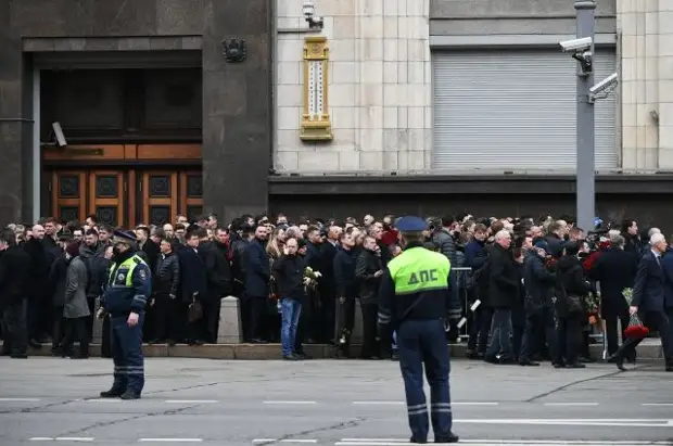 В Доме Союзов завершилось прощание с Владимиром Жириновским