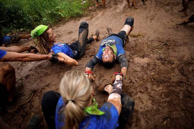 Ежегодная гонка по грязи Run Mud в Тель-Авиве