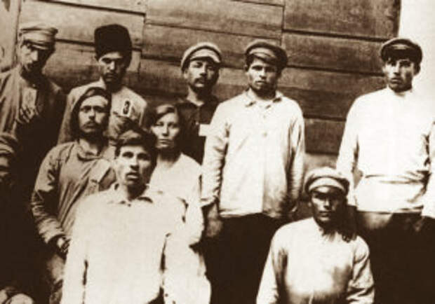 Участники тамбовского восстания. 1919 г.