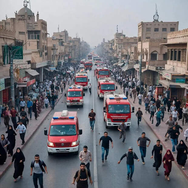 Началось? В пригороде Тегерана гремят взрывы. Сообщается об атаках с воздуха