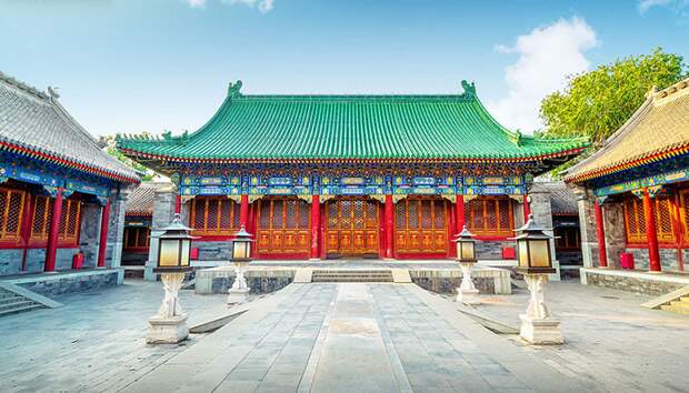 Традиционный особняк богатого китайца в период царствования династии Чжоу. | Фото: kuaibao.qq.com.