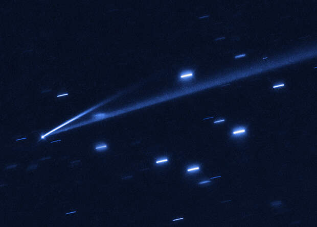 Астрономы впервые увидели смену цвета астероида в реальном времени