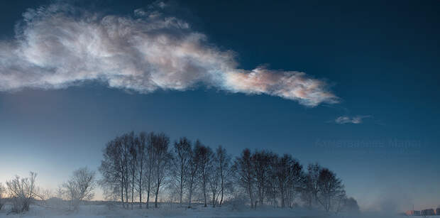 chebarkul11 Взрыв метеорита в небе над Челябинском (Чебаркульский метеорит). Полный фото отчет с комментариями