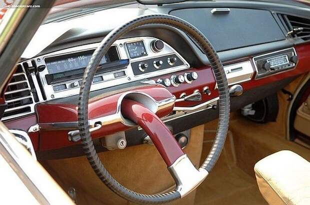 Citroen DS автодизайн, интерьер, руль