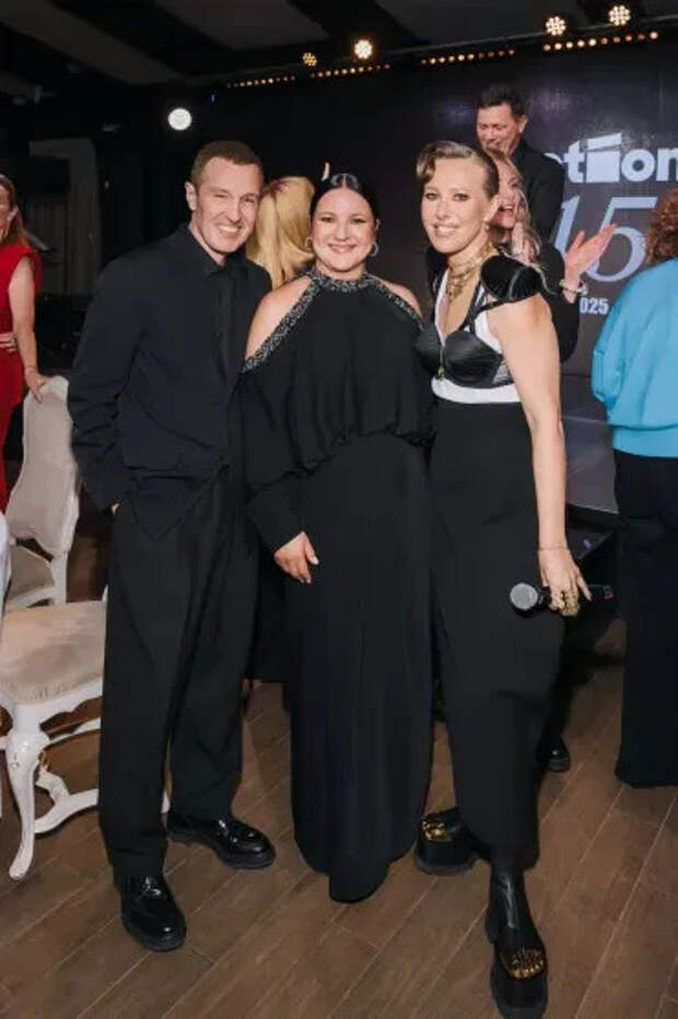 Вадим Верник, Оксана Михеева и Ксения Собчак