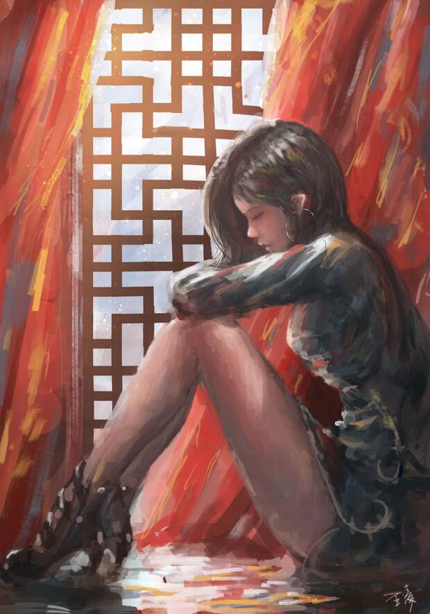Фэнтези от Wang Ling