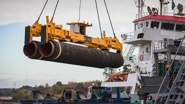 Строительство «Северного потока — 2» дошло до экономической зоны Швеции