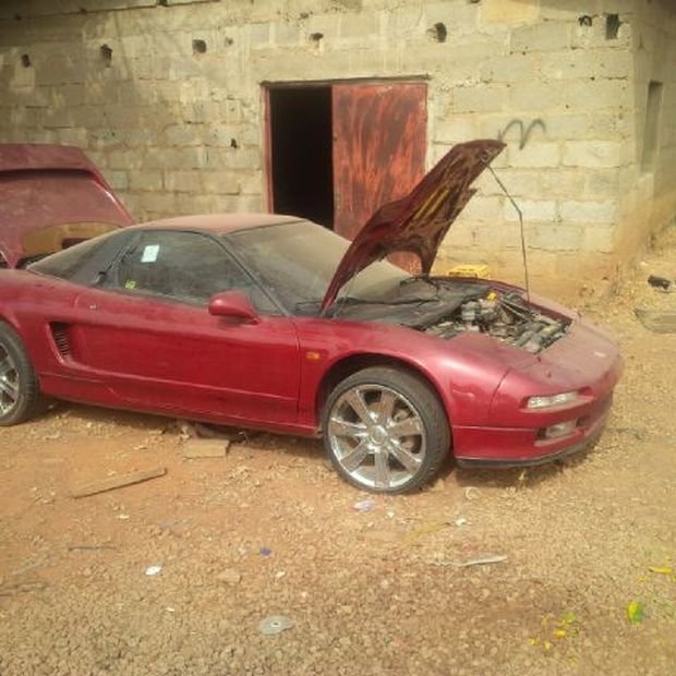 Acura NSX авто, автомир, автомобили, нигерия, олдтаймер, реставрация, ретро авто