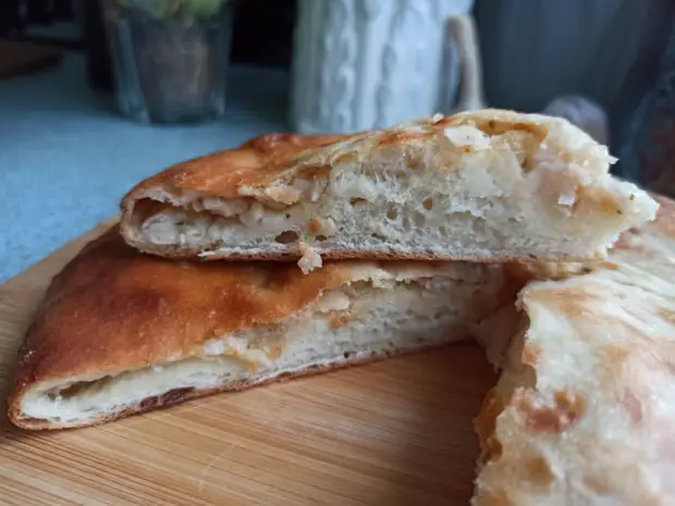 Тесто получается мягкое и вкусное.