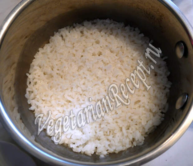 отваренный рис для котлет