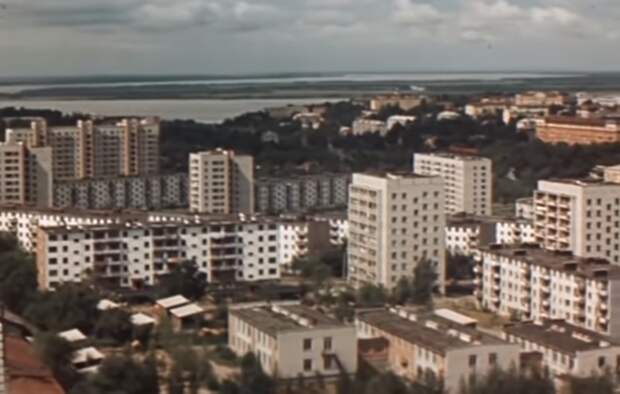 Центр города Хабаровска 1974 год
