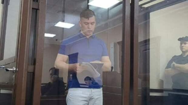 Антон Шеломенцев на суде / Фото: amic.ru