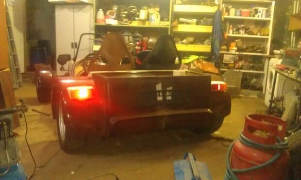 Омский изобретатель собирает Lotus Seven lotus, копия, реплика, самоделка, электромобиль