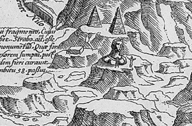Map extract, -from Cairus, quae olim Babylon- (1572, Hogenberg & Braun).jpg