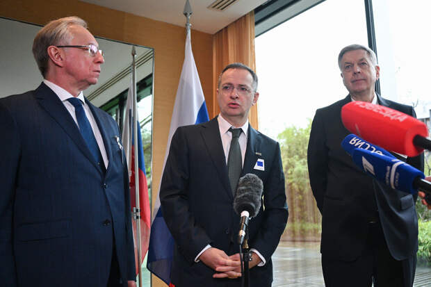 Мединский назвал тяжелыми, но деловыми переговоры с Украиной и США в Женеве