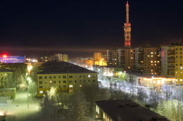 Вид ночного города / Фото: fotokto.ru