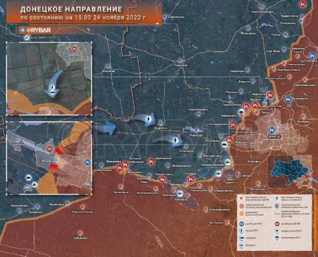 Новая карта боевых действий на Украине 5 декабря 2022. Спецоперация России на Украине день 285-й. Донбасс сегодня: обзор событий, новости 05.12.2022