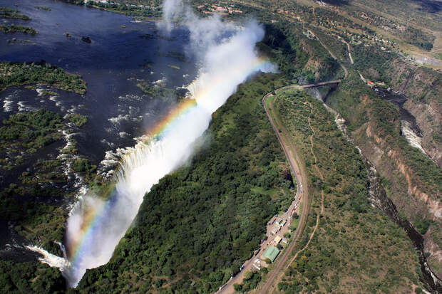 rainbow07 Радуга над самым большим водопадом в мире