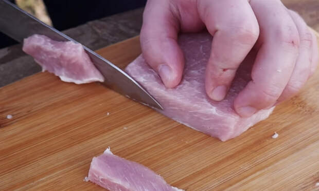 Нарезание на полоски