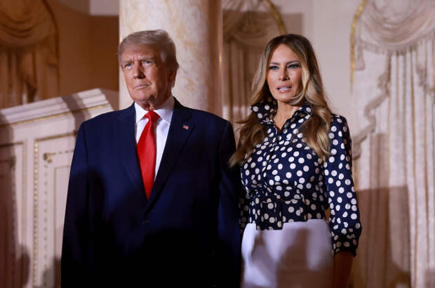 Дональд и Мелания Трамп. / Фото: newsweek.com