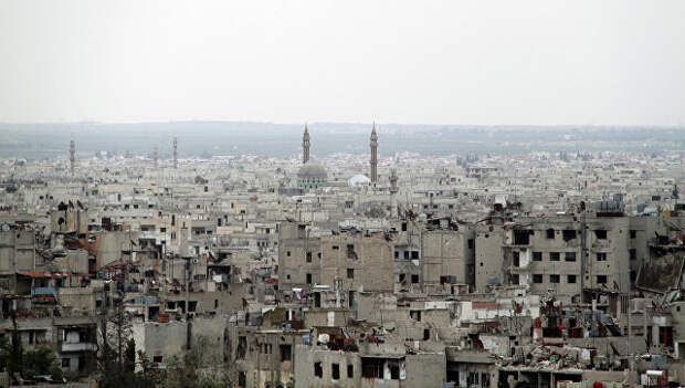 Центральная мечеть города Хомса в Сирии. Архивное фото
