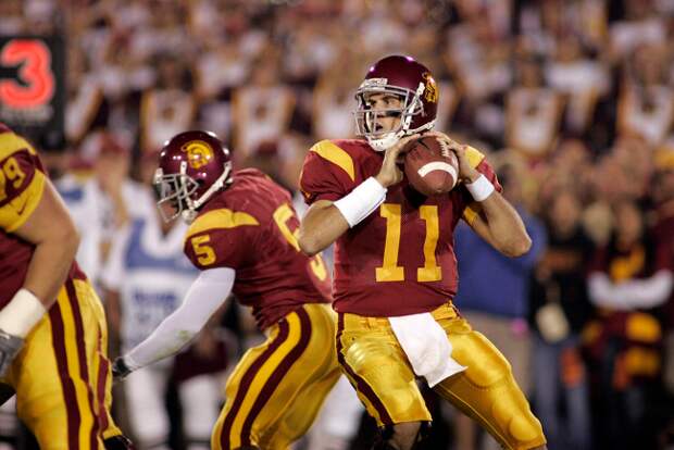 Matt Leinart's Son Cole Visits USC, Tries On #11 In Full-Circle Photoshoot