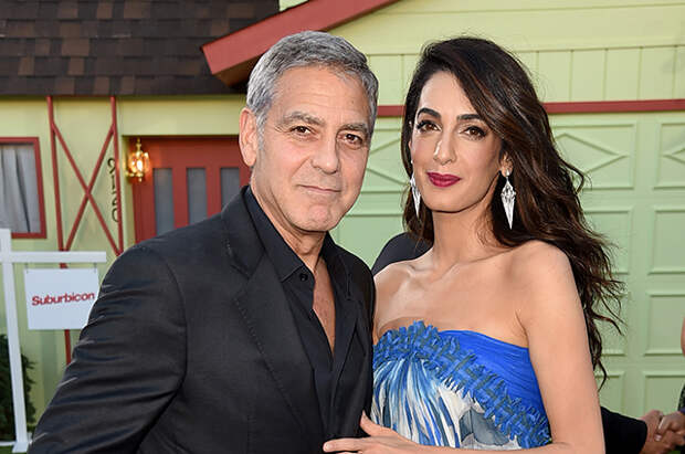 Джордж Клуни рассказал, что их с женой Амаль трехлетние близнецы уже свободно говорят на итальянском языке