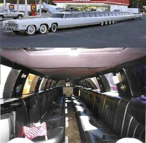 Inside Longest Car In The World