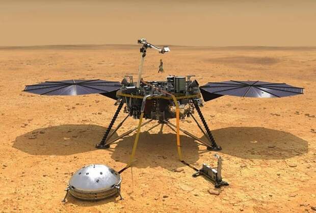 Данные зонда InSight раскрыли структуру коры Марса