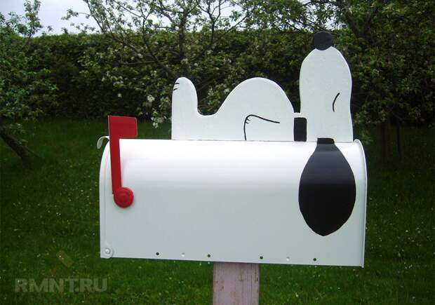Оригинальные почтовые ящики как украшение дома