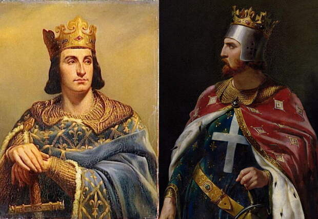 Филипп II Август и Ричард Львиное Сердце