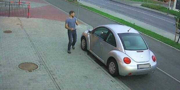 В Польше пьяный россиянин испортил около 40 автомобилей