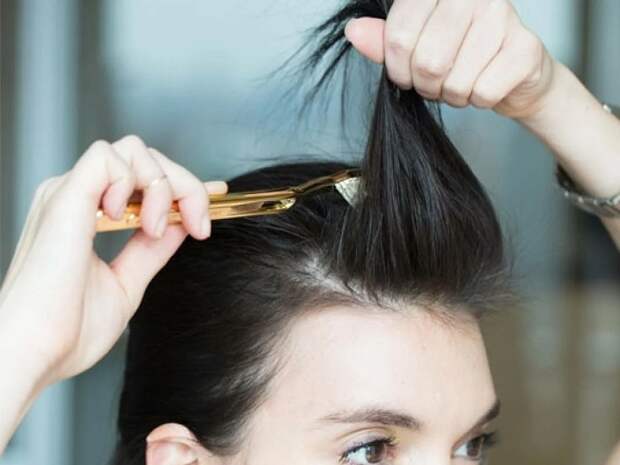 Отличный начес можно сделать зубной щеткой. / Фото: syl.ru