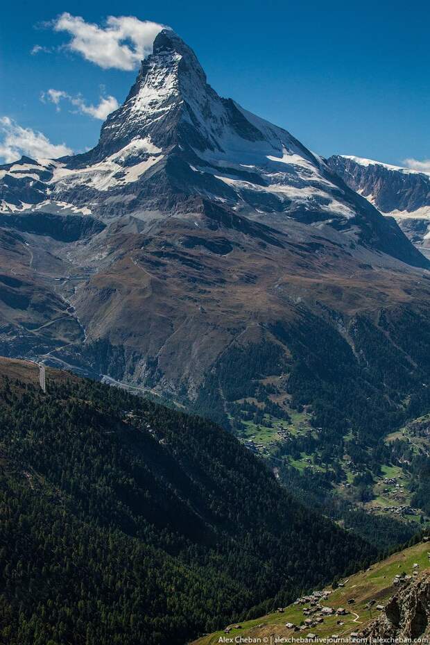 matterhorn25 Самая красивая горная вершина в мире