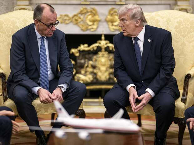 СМИ: между Трампом и Мерцем произошел раскол