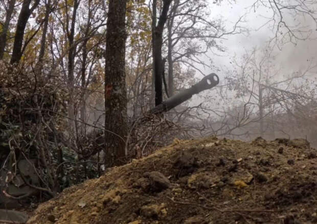 Расчеты САУ «Акация» группировки войск «Запад» уничтожили живую силу противника, сорвав проведении ротации на позициях ВСУ