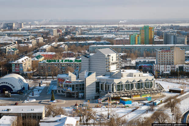 Благовещенск с высоты