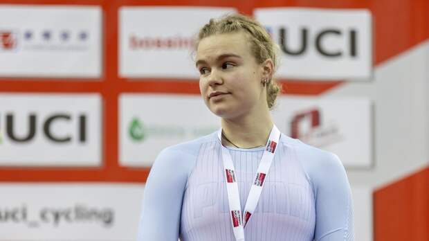 Лысенко стала чемпионкой Европы по велотреку в кейрине