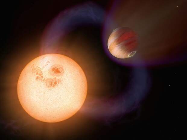 Очевидно, ученые столкнулись с так называемой исчезающей планетой: в определенные моменты ее заслоняет слишком яркий свет от ее звезды Очевидно, ученые столкнулись с так называемой исчезающей планетой: в определенные моменты ее заслоняет слишком яркий свет от ее звезды